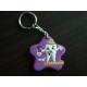 Environmental Protection Soft Rubber Keychains , Silicone Key Ring