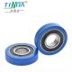 Low Noise Rubber Covered Bearings For Industrial  Machinery Long Lifespan
