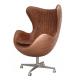 Restoration Hardware Aviator Swivel Chair Egg Aviator Leather Chair Brass Riveted