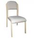 Aluminium or Steel Hotel and Restaurant chairs used with high quality gray fabric