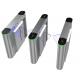 Automatic RFID Security Retractable Flap Barrier Gate Turnstile In GYM