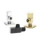 Zinc Handle Npt Brass Corner Valve 200 Psi For Industrial Applications