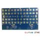 Keypad Double Layer Pcb Board Prototype ENIG Surface Treatment ISO Certificated