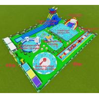 Customizable 45x58m INFLATABLE WATER PARK for Your Water Park Business