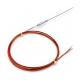 20k ohm High Temp K Type Thermocouple 3435 Wide Range lead wire Connector