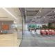 Single Glass Office Partitions Wall Frameless Optimizing Workspaces Modern