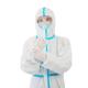High Permeability Medical Protective Clothing Work Coverall Adjustable Tightness