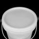 Leakproof White Plastic Oil Bucket With Lid Heat Resistant
