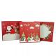 Paperboard Christmas Ornament Shipping Boxes ISO9001 FSC Certification