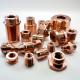Custom Precise Copper CNC Turning Parts Mirror Polish CNC Parts