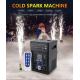 600W Wedding Effect Electronic Fountain Cold Spark Machine With Road Case
