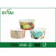 4 Oz Food Grade Ink Paper Ice Cream Cups Flexo Printing friendly