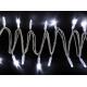 230V extendable LED play light string, rubber cable, IP44, CE, RosH, party light string, garland, LED-PLR-100-10M-230V-W