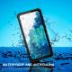 Anti Slip Waterproof Phone Case Full Body Closure Shockproof Edges For Samsung