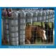 Multi Function Galvanized Cattle Fence , Galvanized Horse Fence 30 - 100m Length