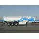Tri Axle Carbon Steel Tanker Trailer For Fuel And Diesel Liquid Transport 45000L