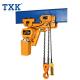 5 Ton 3P Low Headroom Electric Chain Hoist  , 440V Overhead Crane Chain Lifting Hoist With Monorail Trolley