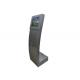 Super Thin Touch Screen Slim Internet / Information Access Loby Free Standing Kiosk
