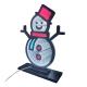 Power Cord Double-sided Infinity Mirror LED Light Acrylic Magic Mirror Christmas Snowman