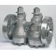 Metal Seated Steel Plug Valve / Gear Operated Plug Valve Twin Plug