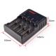 I4 D4 Four Battery Charger For Different Size Lithium Batteries CE RoHS Certification