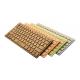 2016 hot sale china manufacture super thin bamboo keyboard bluetooth wireless keyboard