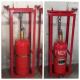Enclosed Flooding FM200 Fire Suppression System Without Pollution For Archive