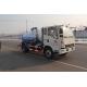 Light Duty Sewage Truck Commercial Box Truck SHMC5107GXW white color