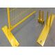 2.1*2.4m outdoor portable temporary fence Panels easy to install for event parking