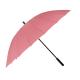 Pink Collapsible Golf Umbrella Manual Open Fibreglass Shaft 190T Pongee Fabric