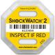 ShockWatch 2 Label,impact indicators label,7 colors