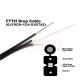 GJYXCH FTTH Outdoor Self Supporting Drop Cable 1/2/4 Core Single Mode Figure 8