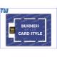 Business Card USB Webpage Key Link Full Color Digital Printing