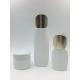 Flat Shape Glass Cosmetic Cream Jar Various Painting