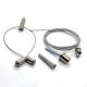 White Aluminum Track Mounting Clip LED Lighting Wire Suspension Kit