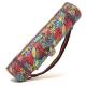 No Fading Printed Canvas Yoga Mat Bag With Adjustable Strap