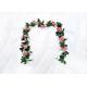 Wedding Backdrop Arch Wall Hanging Artificial Rose Flower Garland