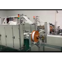 N95 KN95 Non Woven Face Mask Making Machine Semi Automatic Strong Fixation