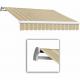Retractable Awning, Polyester, Stripe 250 X 200 Cm For Balcony