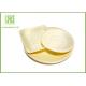Eco Friendly Disposable Wooden Plates Bulk Camping Dinnerware Sets