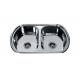 stainless steel sink 2 bowl 77*49 #FREGADEROS DE ACERO INOXIDABLE #kitchen sink #sink #hardware #building material