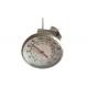 Large Dial SS Milk Steaming Thermometer , Milk Temperature Thermometer With Pan