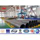 35 Feet Steel Power Pole Grade One Protect Level Galvanization Electrical Steel