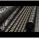 AISI ASTM Perforated Metal Pipe , Perforated Stainless Steel Exhaust Tubing
