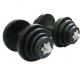 top sell black cast iron rubber coated cheap dumbbells for sales