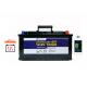 1280Wh Bluetooth Lithium Battery 100ah 12v Lifepo4 Deep Cycle Battery For Motorhome