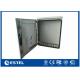 IP65 Outdoor Telecom Enclosure Stainless Steel Wall Mounted Panels For Seaside