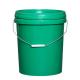 5 Gallon Plastic Bucket Containers With Tear Strip Lids For Liquid Solid Storage