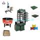 Four Layers Rubber Mat Making Machine Rubber Tile Press Electric Heating Column Type