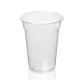 9OZ PET Plastic Disposable Cup With Flat Dome Lid For Cold Beverage
